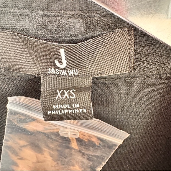 Jason Wu Dress size XXS Black Long Sleeve Button Up - Picture 3 of 5